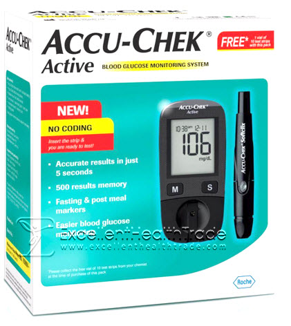 00694: เครื่องตรวจวัดน้ำตาล (Accu-check Active)